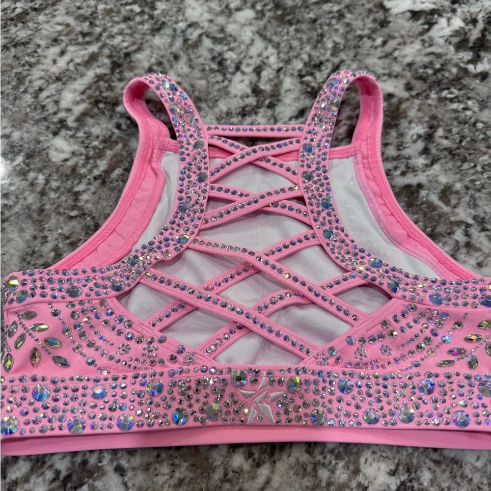 Rebel Athletics Crystal Couture YM. Pink - Picture 11 of 16